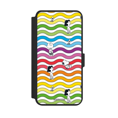 Samsung Galaxy S25+  NIVOflip Snoopy Pattern Rainbow