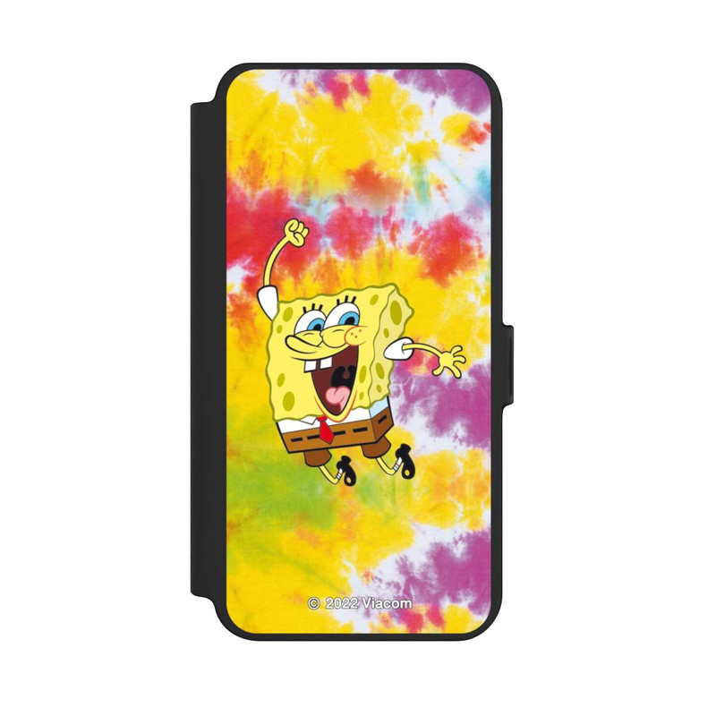 Galaxy S25 + NIVOflip Spongbob Batik Fröhlich