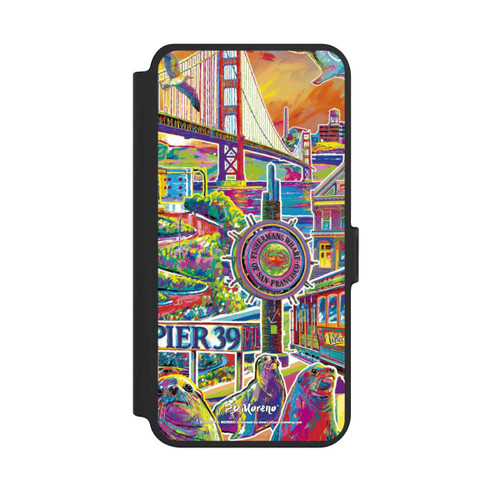 Samsung Galaxy S25+  NIVOflip San Francisco Art By P.D. Moreno