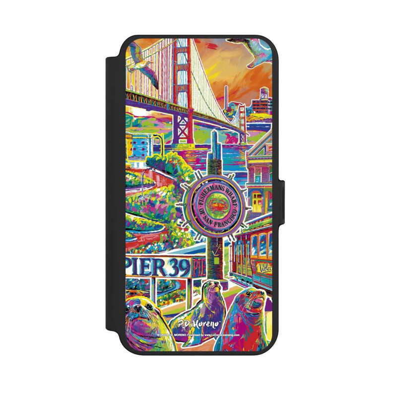 Galaxy S25 + NIVOflip San Francisco Art By P.D. Moreno