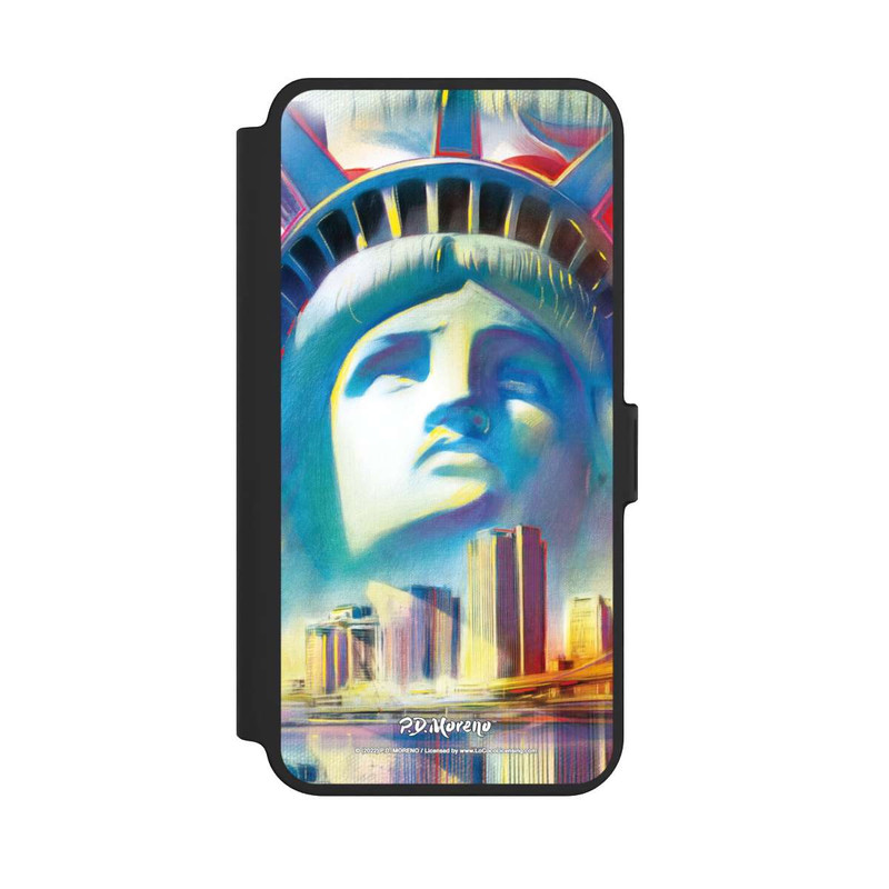 Galaxy S25 + NIVOflip New York Liberty Art By P.D. Moreno