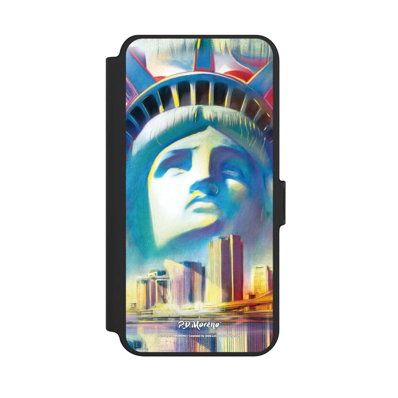 Galaxy S25 + NIVOflip New York Liberty Art By P.D. Moreno