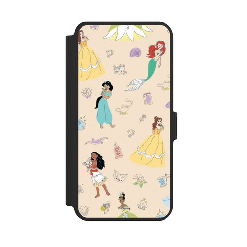 Samsung Galaxy S25+  NIVOflip Princess Pattern Beige Disney Princess
