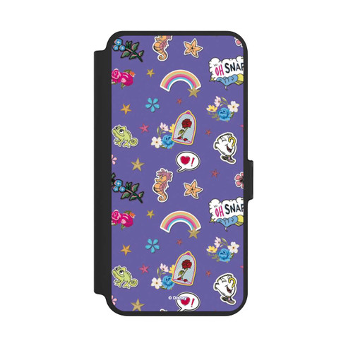Samsung Galaxy S25+  NIVOflip Princess Pattern Purple Disney Princess