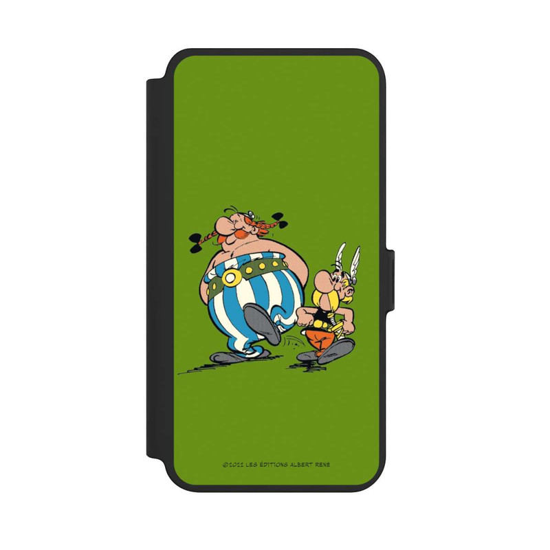 Galaxy S25 + NIVOflip Asterix and Obelix Green