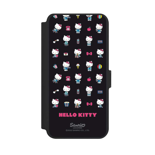 Samsung Galaxy S25+  NIVOflip Hello Kitty 90s Schwarz