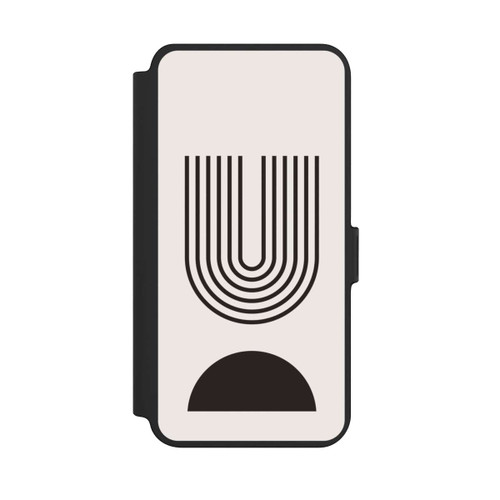 Samsung Galaxy S25+  NIVOflip Moderne Kunst Schwarze Linien