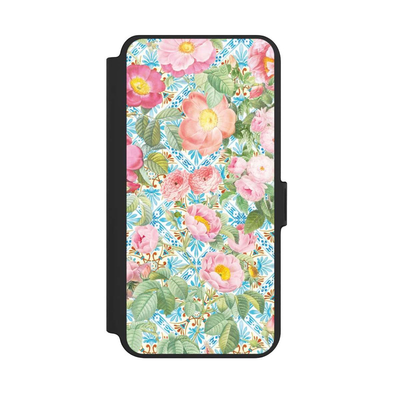 Galaxy S25 + NIVOflip Pivoines Grecques Pattern