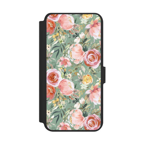 Samsung Galaxy S25+  NIVOflip Pastel Peony Bouquet