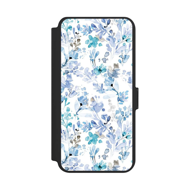 Galaxy S25 + NIVOflip Herbes de Printemps Bleues
