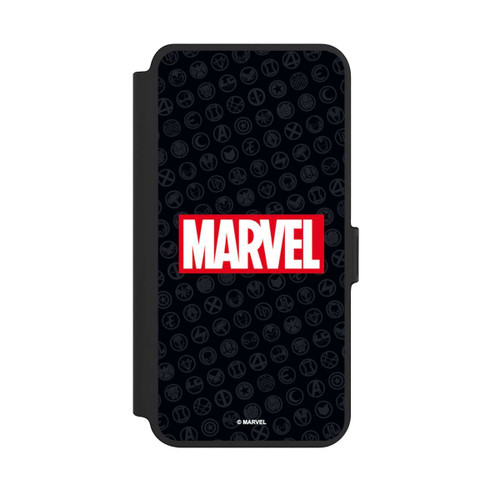 Samsung Galaxy S25+  NIVOflip Marvel Logo Black Red 