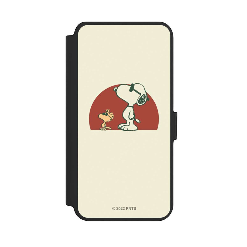 Galaxy S25 + NIVOflip Snoopy Woodstock weit draußen