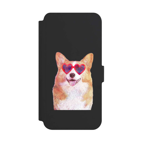 Samsung Galaxy S25+  NIVOflip Cute Corgi Transparent