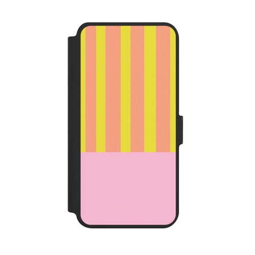 Samsung Galaxy S25+  NIVOflip Neonfarbige Streifen