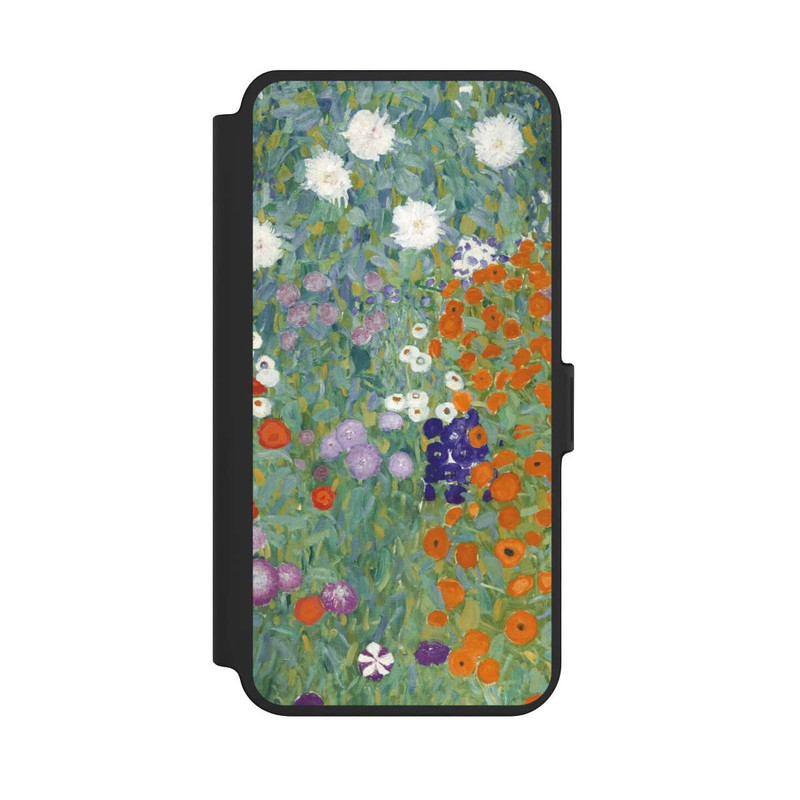 Galaxy S25 + NIVOflip Blühender Garten - Gustav Klimt