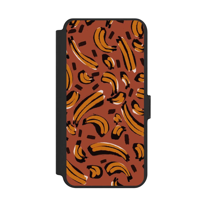 Galaxy S25 + NIVOflip Abstrakte Bananen Muster