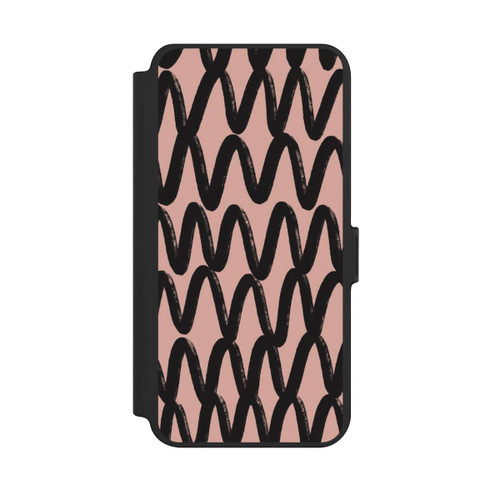 Samsung Galaxy S25+  NIVOflip Zig Zag Noir