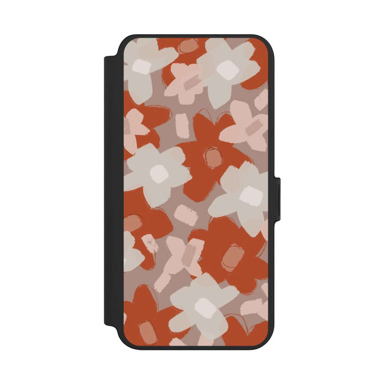 Galaxy S25 + NIVOflip Fleurs Mignonnes Pattern