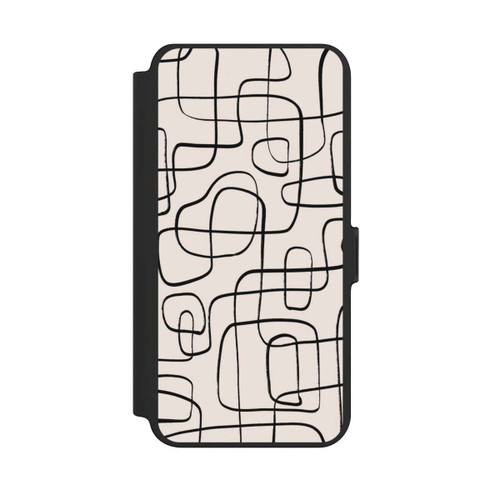 Samsung Galaxy S25+  NIVOflip Lignes Fines Pattern
