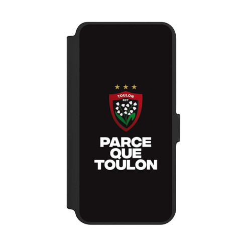 Samsung Galaxy S25+  NIVOflip Parce Que Toulon Schwarz