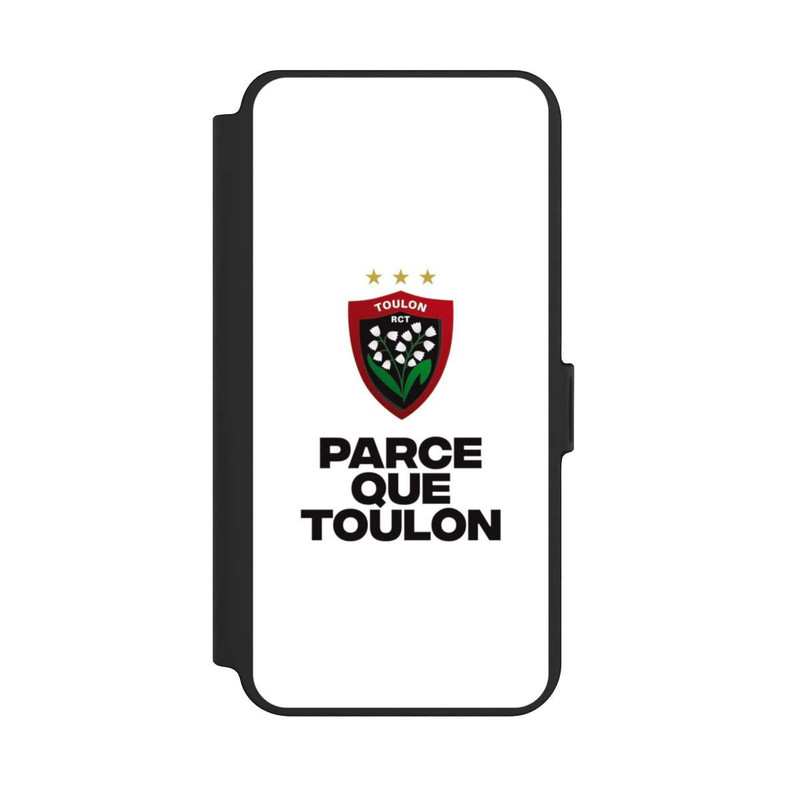 Galaxy S25 + NIVOflip Parce Que Toulon Weiß