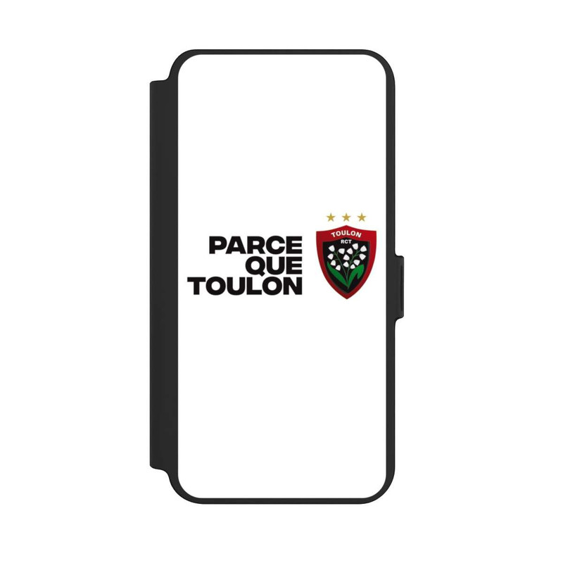 Galaxy S25 + NIVOflip RC Toulonnais PQT Blanc