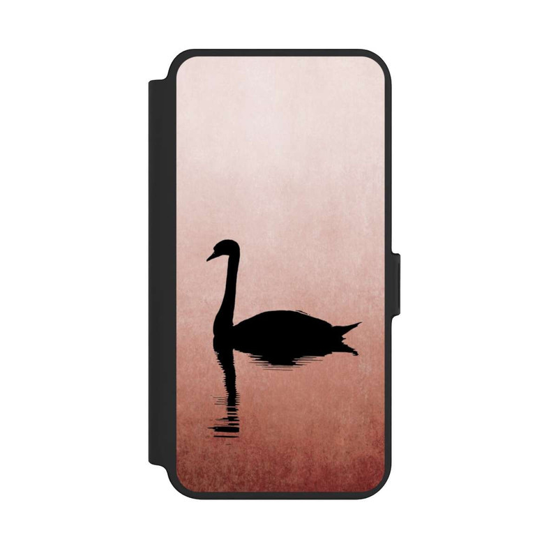 Galaxy S25 + NIVOflip Der rote Schwan