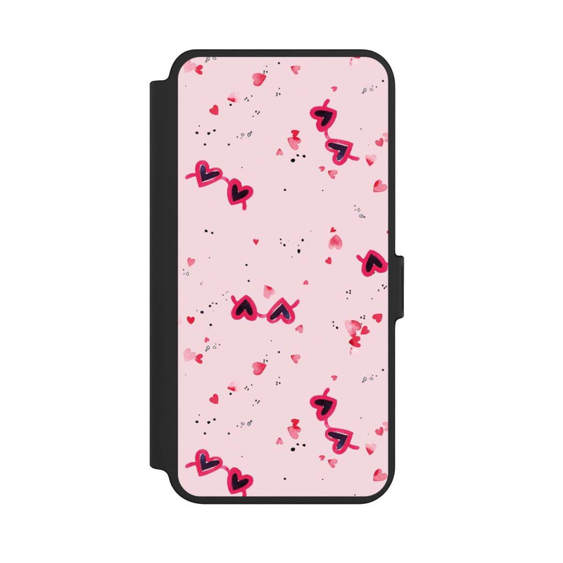 Galaxy S25 + NIVOflip Valentinstag Sonnenbrillenherzen