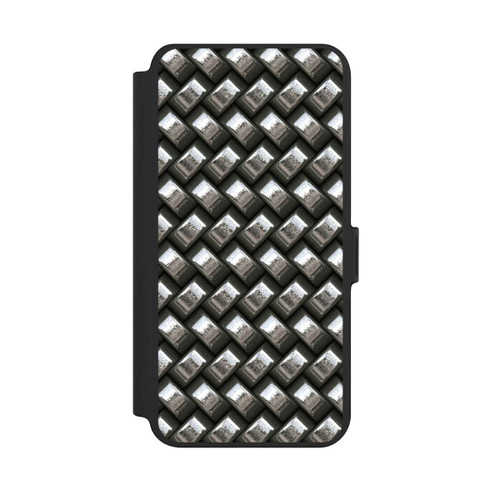 Samsung Galaxy S25+  NIVOflip Glamour Silver Metal