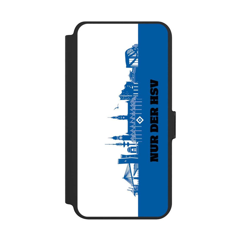 Galaxy S25 + NIVOflip HSV Skyline bleu blanc