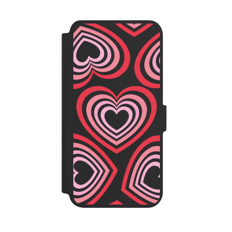 Galaxy S25 + NIVOflip Herzen Transparent