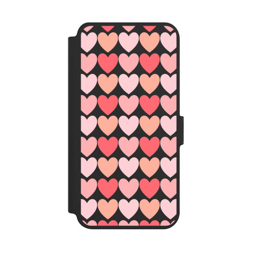 Samsung Galaxy S25+  NIVOflip Rosa Schattenherzen