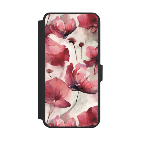 Samsung Galaxy S25+  NIVOflip Wild Poppies Seamless Watercolour with AI