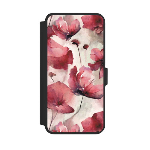 Samsung Galaxy S25+  NIVOflip Wilde Mohnblumen