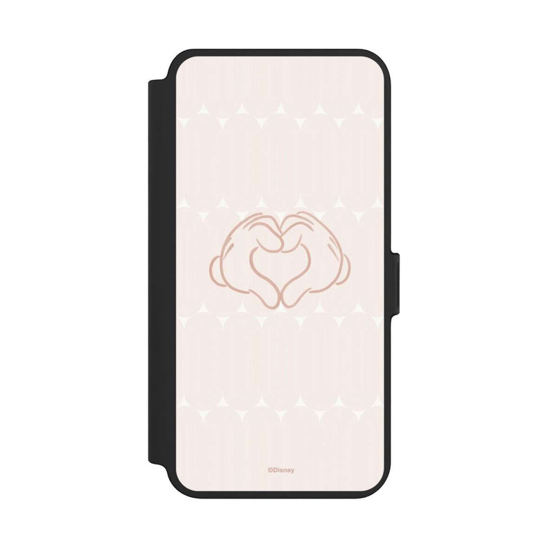 Galaxy S25 + NIVOflip Micky Herz Hände Boho