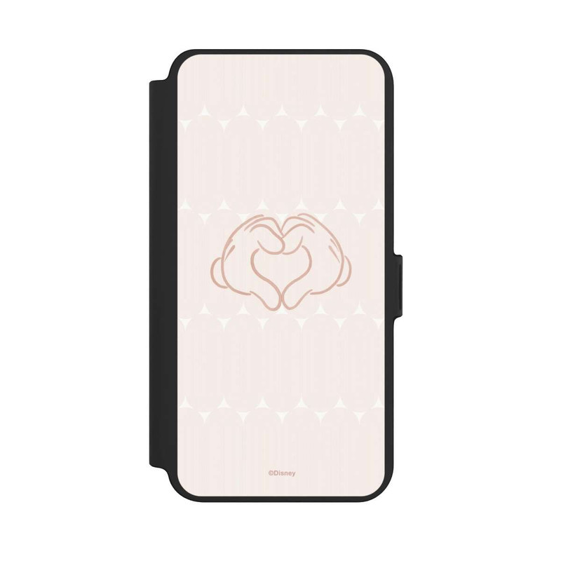 Galaxy S25 + NIVOflip Mains de Mickey Coeur Boho