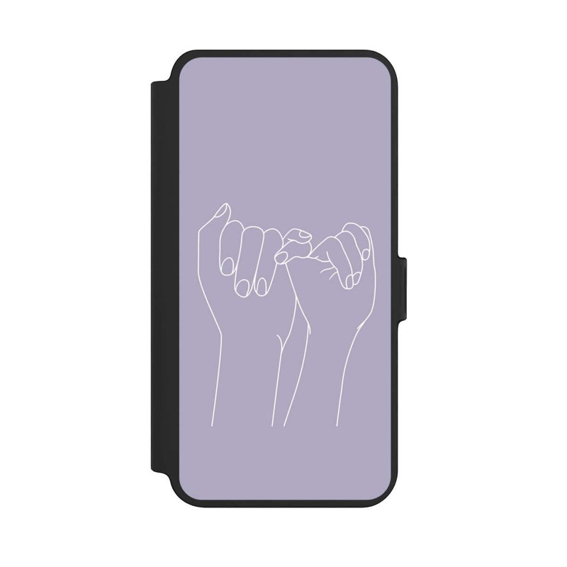 Galaxy S25 + NIVOflip Versprechen Line Art