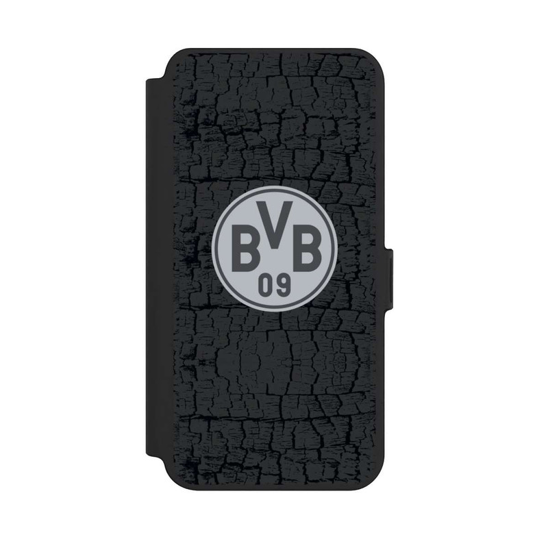 Galaxy S25 + NIVOflip BVB Maillot charbon et acier