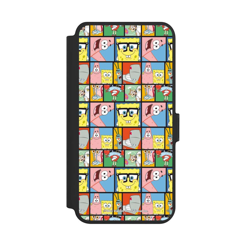 Galaxy S25 + NIVOflip Spongebob Friends Memory Muster