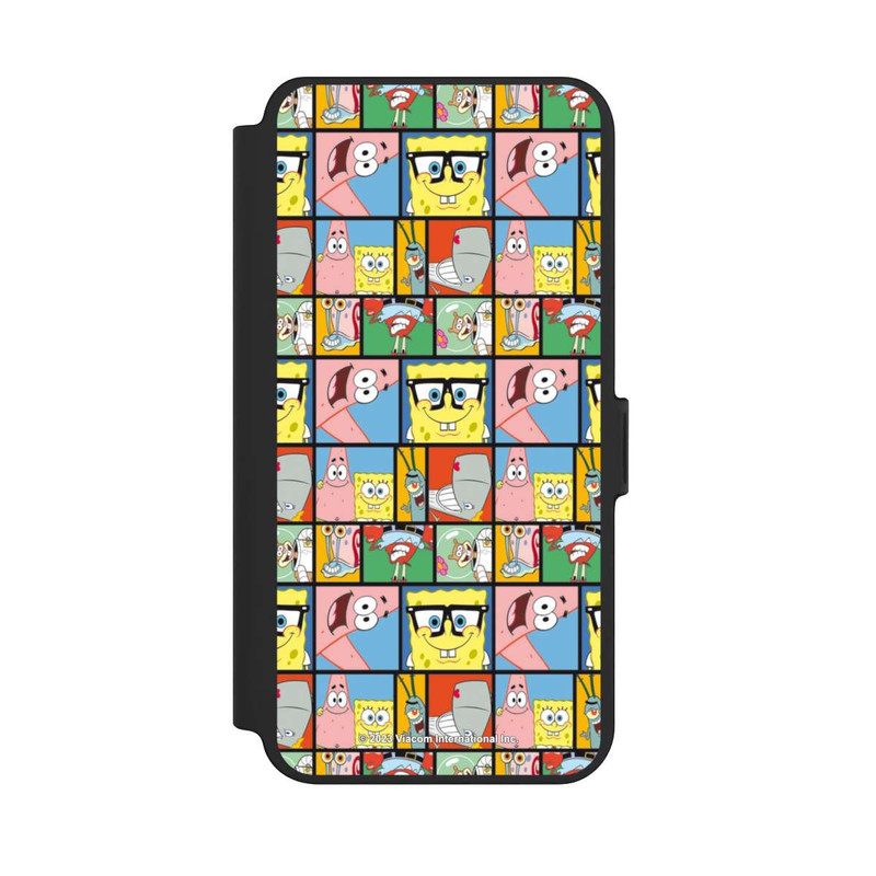 Galaxy S25 + NIVOflip Spongebob Friends Memory Muster