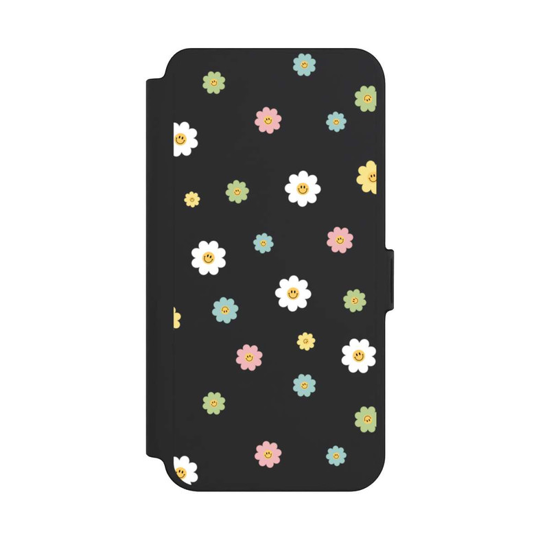 Galaxy S25 + NIVOflip Flower Power Petit Transparent