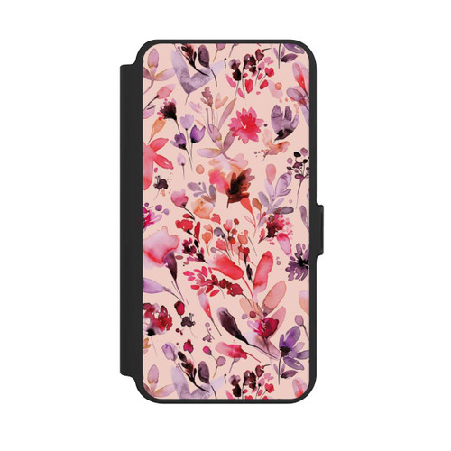 Samsung Galaxy S25+  NIVOflip Artsy Flowers Viva Magenta