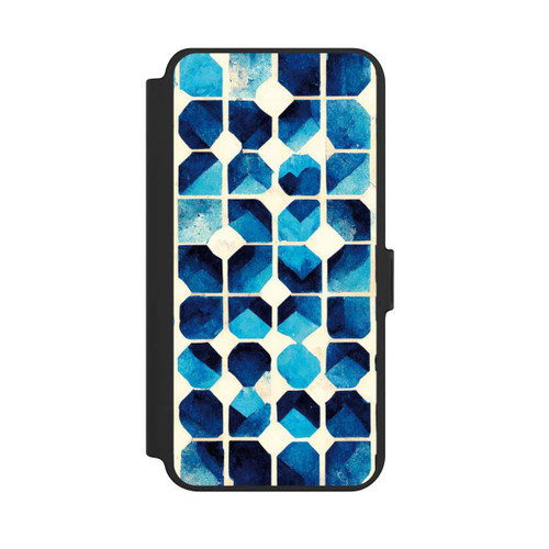 Samsung Galaxy S25+  NIVOflip Motif bleu