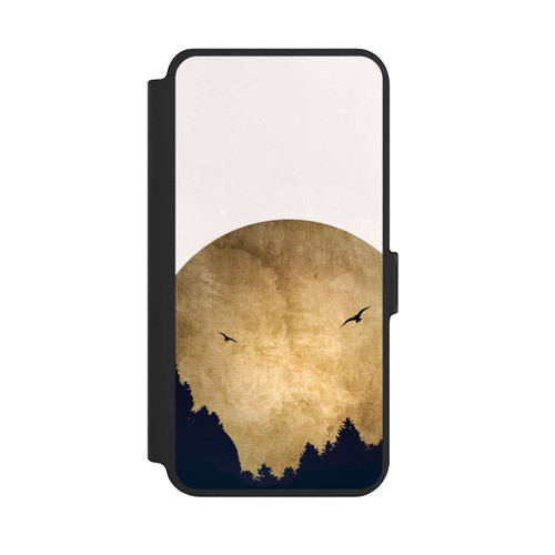 Samsung Galaxy S25+  NIVOflip Zwei Vögel vor Mond