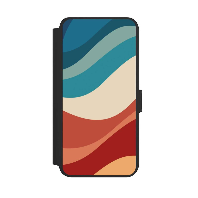 Galaxy S25 + NIVOflip Vagues de couleur