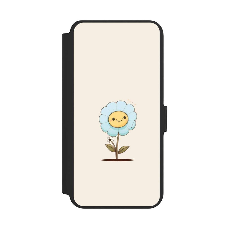 Galaxy S25 + NIVOflip Neugierige entzückende Blume