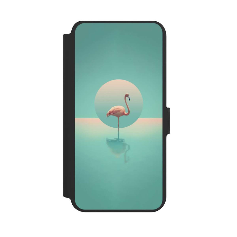 Galaxy S25 + NIVOflip Flamingo In The Pool 