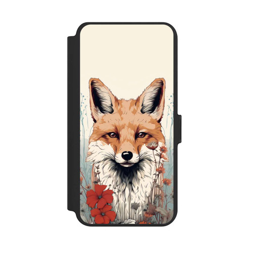 Samsung Galaxy S25+  NIVOflip  Fox with Flowers