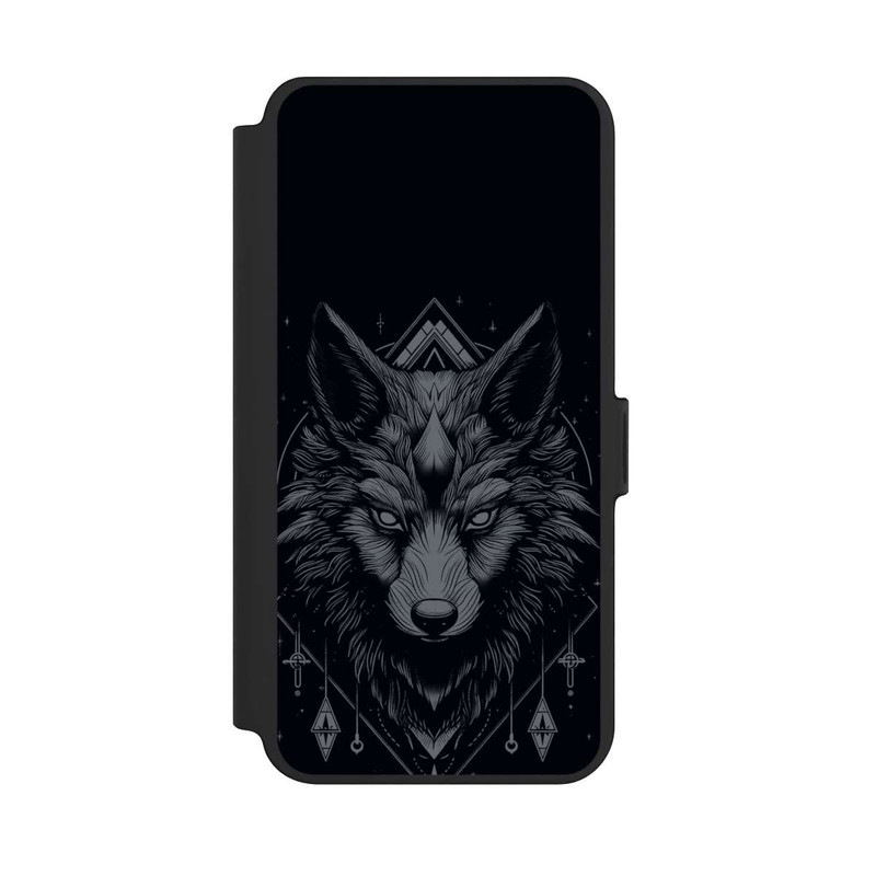 Galaxy S25 + NIVOflip Zodiac Wolf