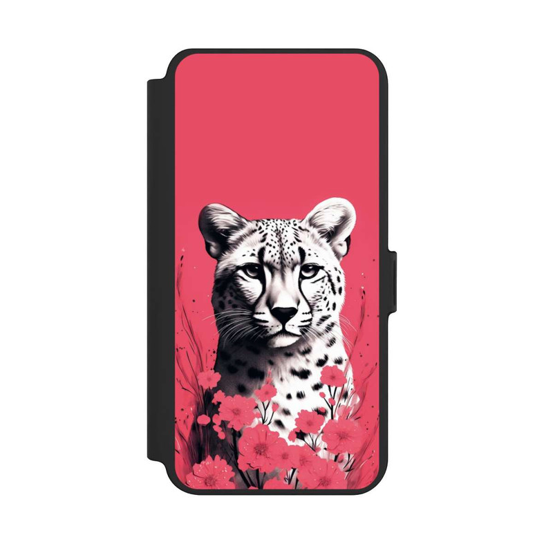 Galaxy S25 + NIVOflip White Cheetah